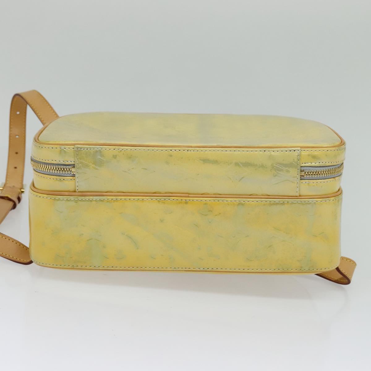 LOUIS VUITTON Monogram Vernis Marley Backpack Gris M91038 LV Auth 122572