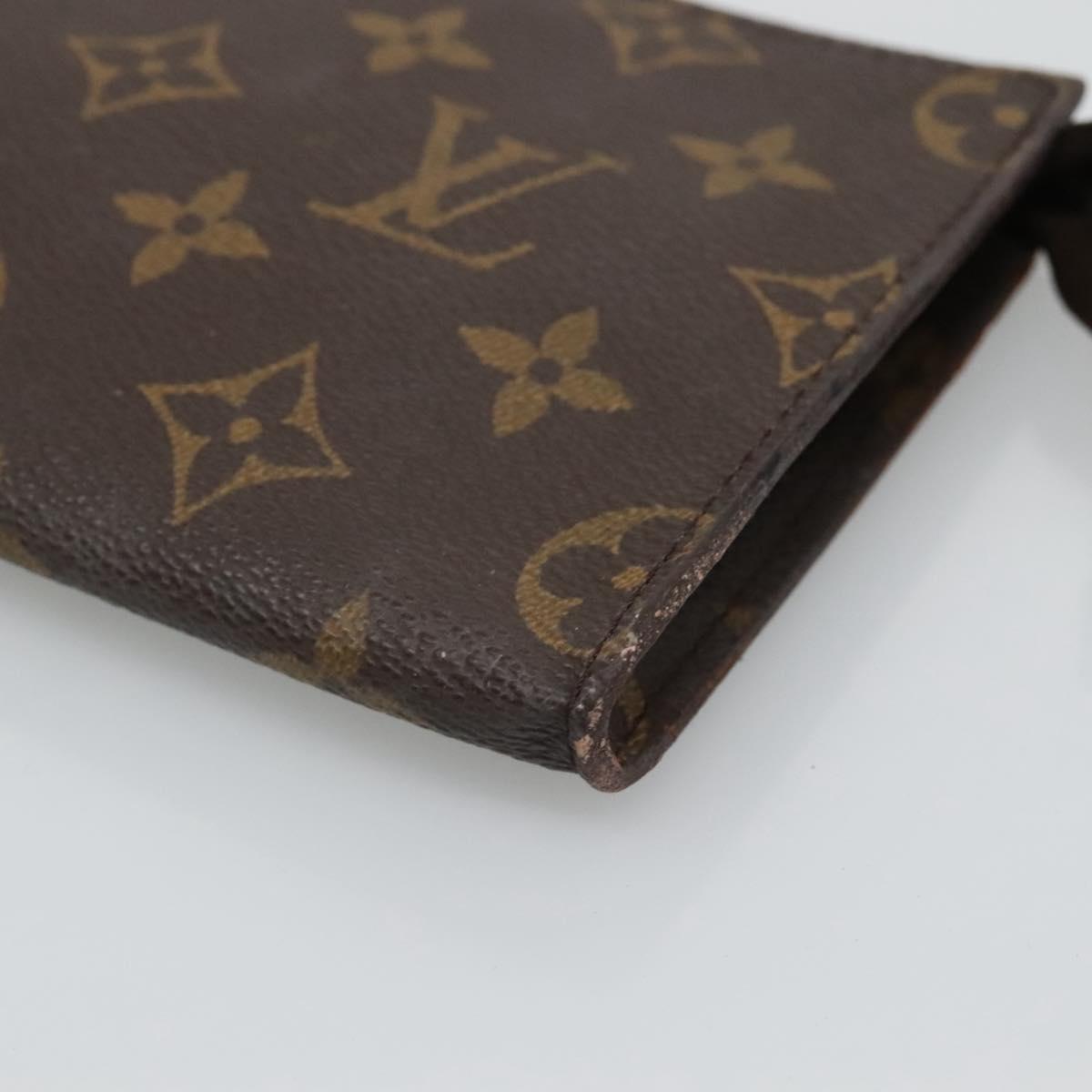 LOUIS VUITTON Monogram Bucket PM Accessory Pouch LV Auth 122577