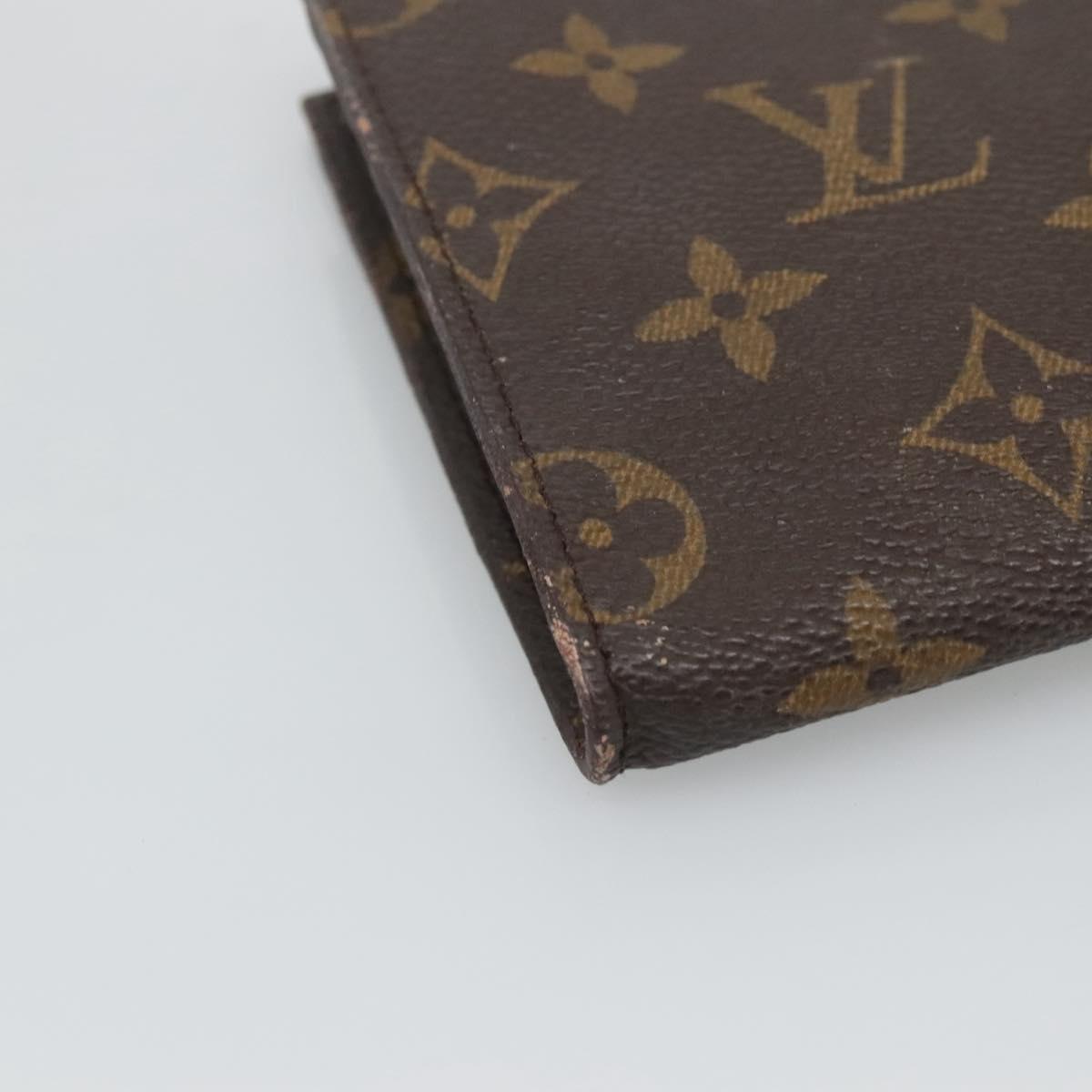 LOUIS VUITTON Monogram Bucket PM Accessory Pouch LV Auth 122577