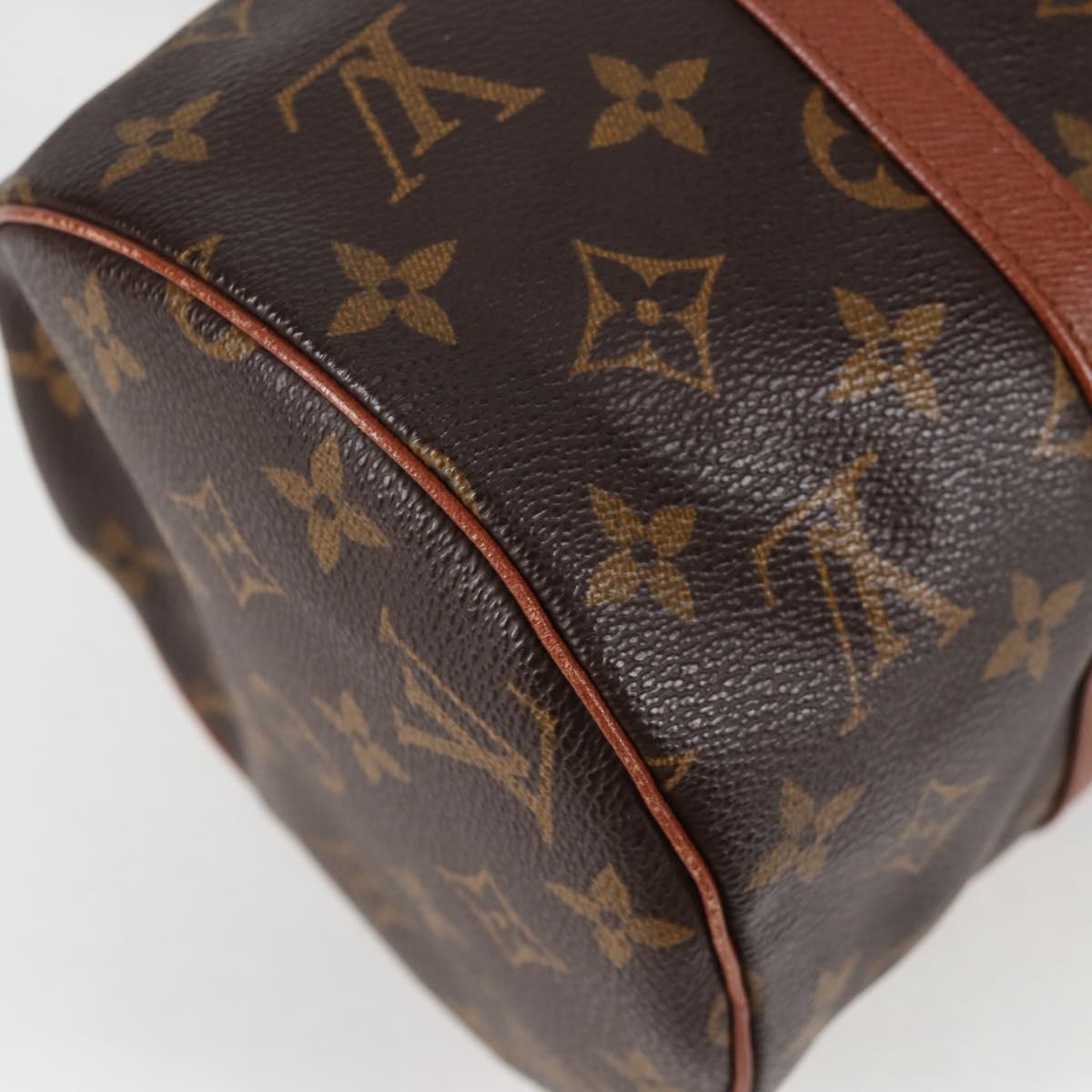 LOUIS VUITTON Monogram Papillon 30 Hand Bag M51385 LV Auth 122582V