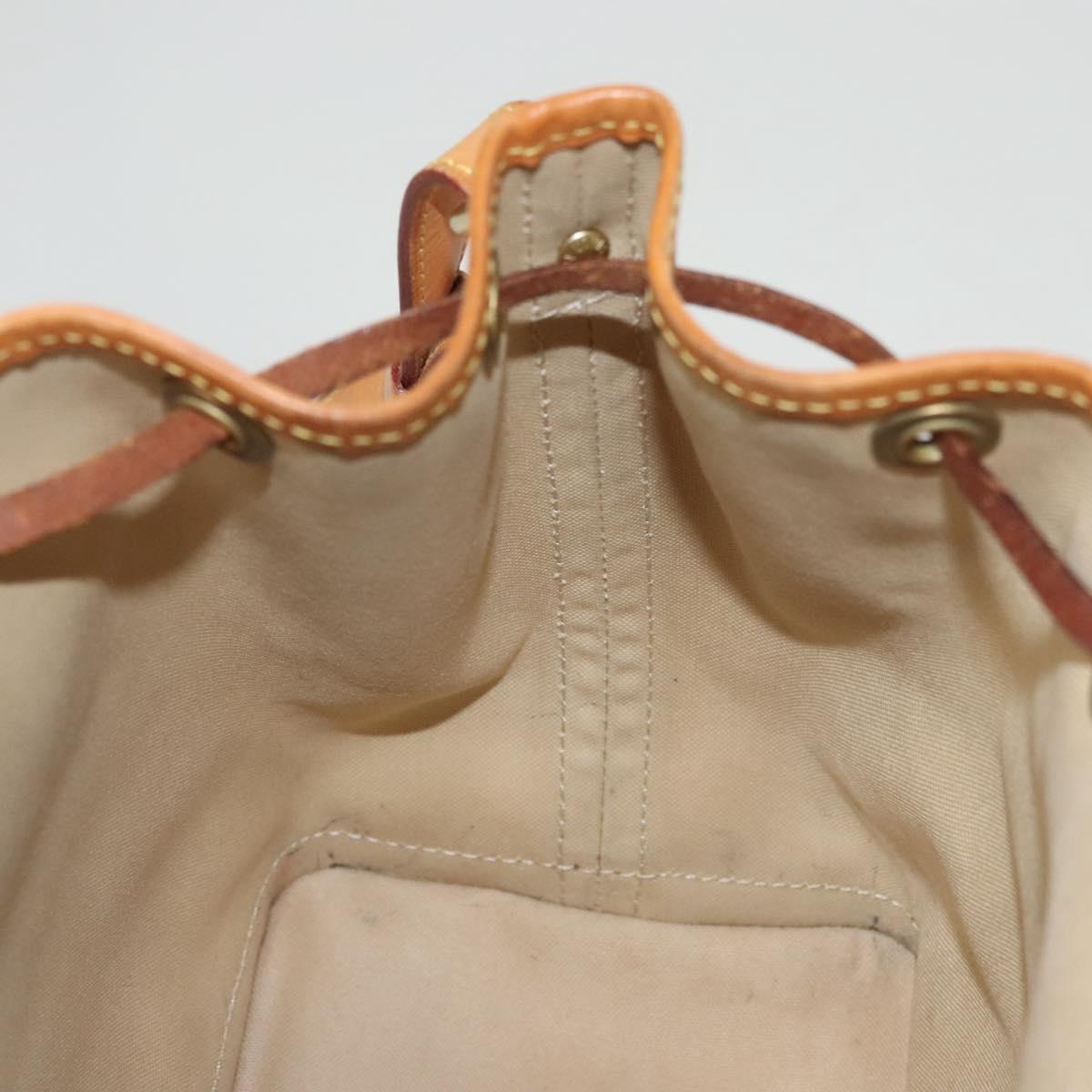 LOUIS VUITTON Damier Azur Noe BB Shoulder Bag N41220 LV Auth 122607