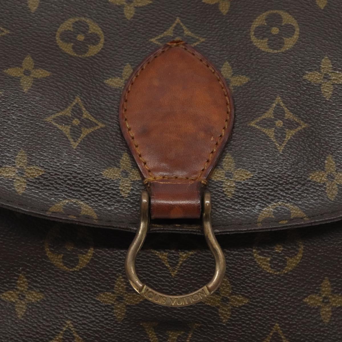 LOUIS VUITTON Monogram Monogram Saint Cloud GM Shoulder Bag M51242 Auth 122628