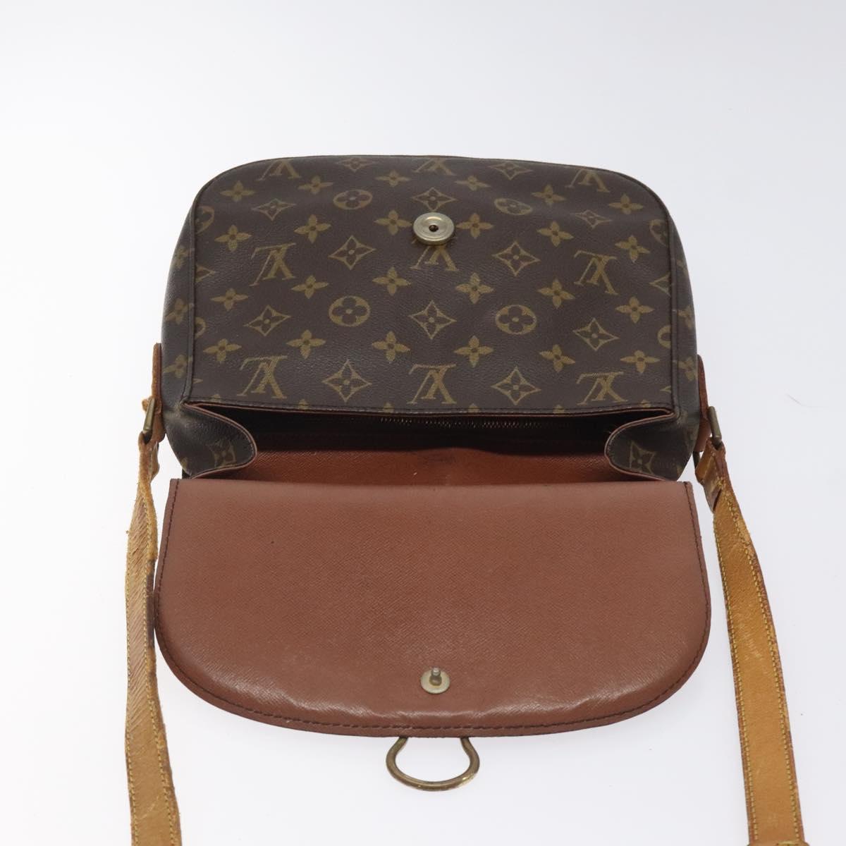 LOUIS VUITTON Monogram Monogram Saint Cloud GM Shoulder Bag M51242 Auth 122628