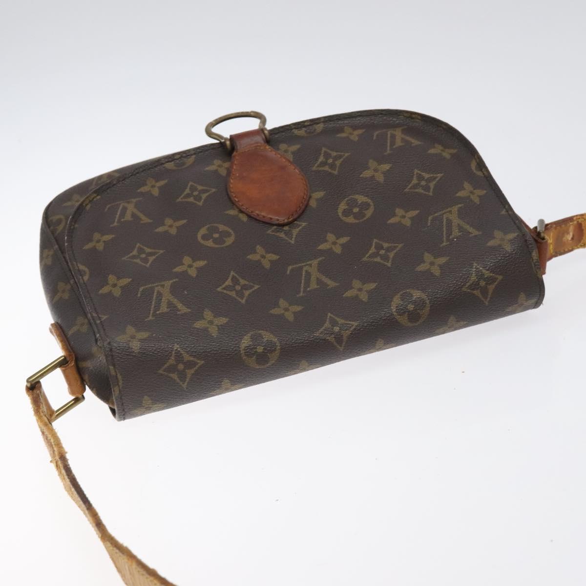 LOUIS VUITTON Monogram Monogram Saint Cloud GM Shoulder Bag M51242 Auth 122628