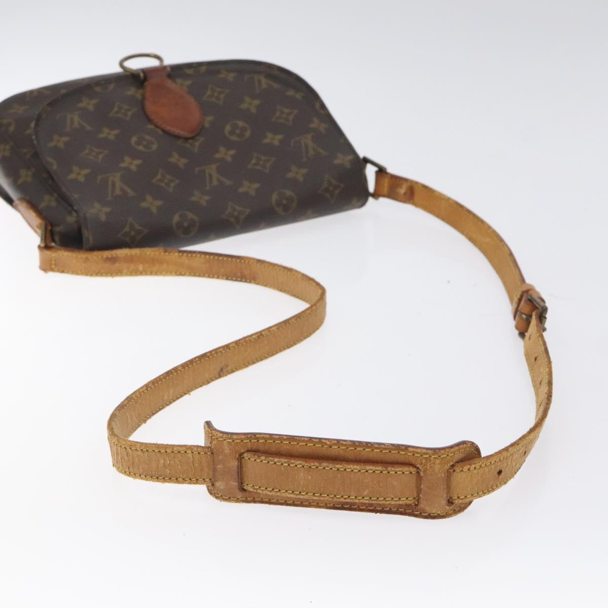 LOUIS VUITTON Monogram Monogram Saint Cloud GM Shoulder Bag M51242 Auth 122628