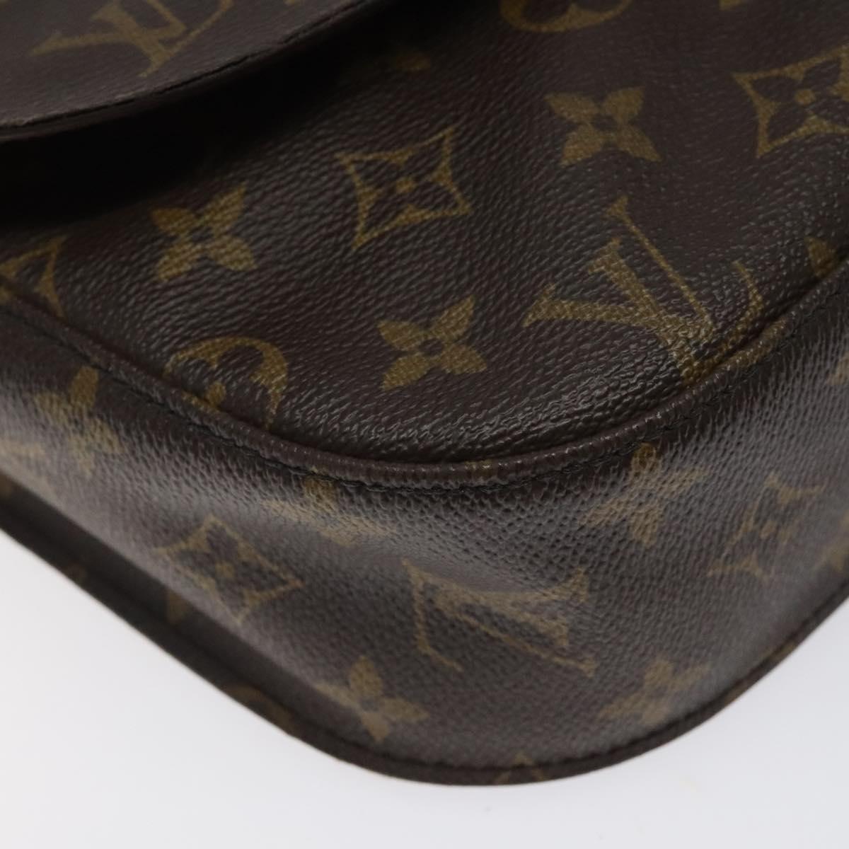 LOUIS VUITTON Monogram Monogram Saint Cloud GM Shoulder Bag M51242 Auth 122651