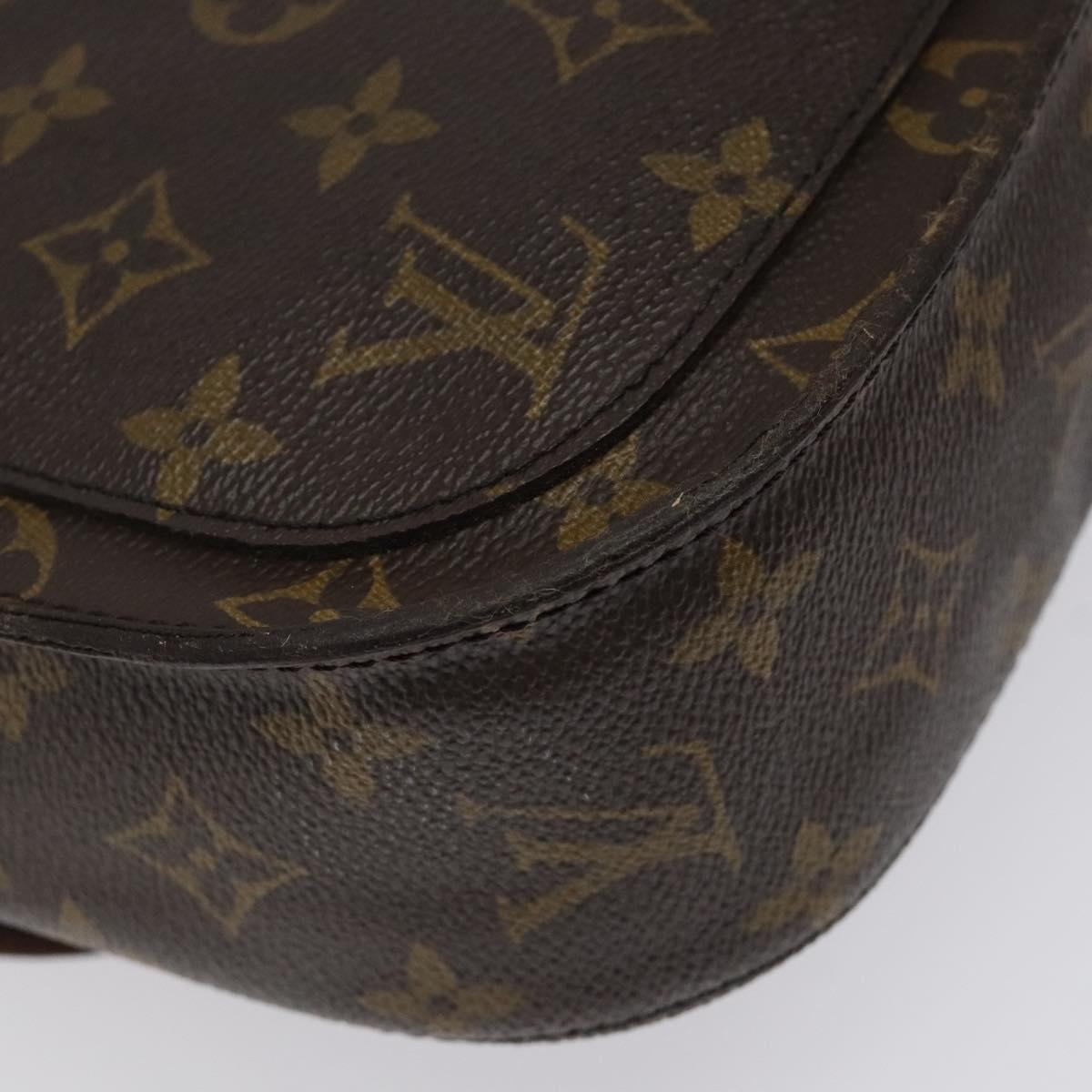 LOUIS VUITTON Monogram Monogram Saint Cloud GM Shoulder Bag M51242 Auth 122651