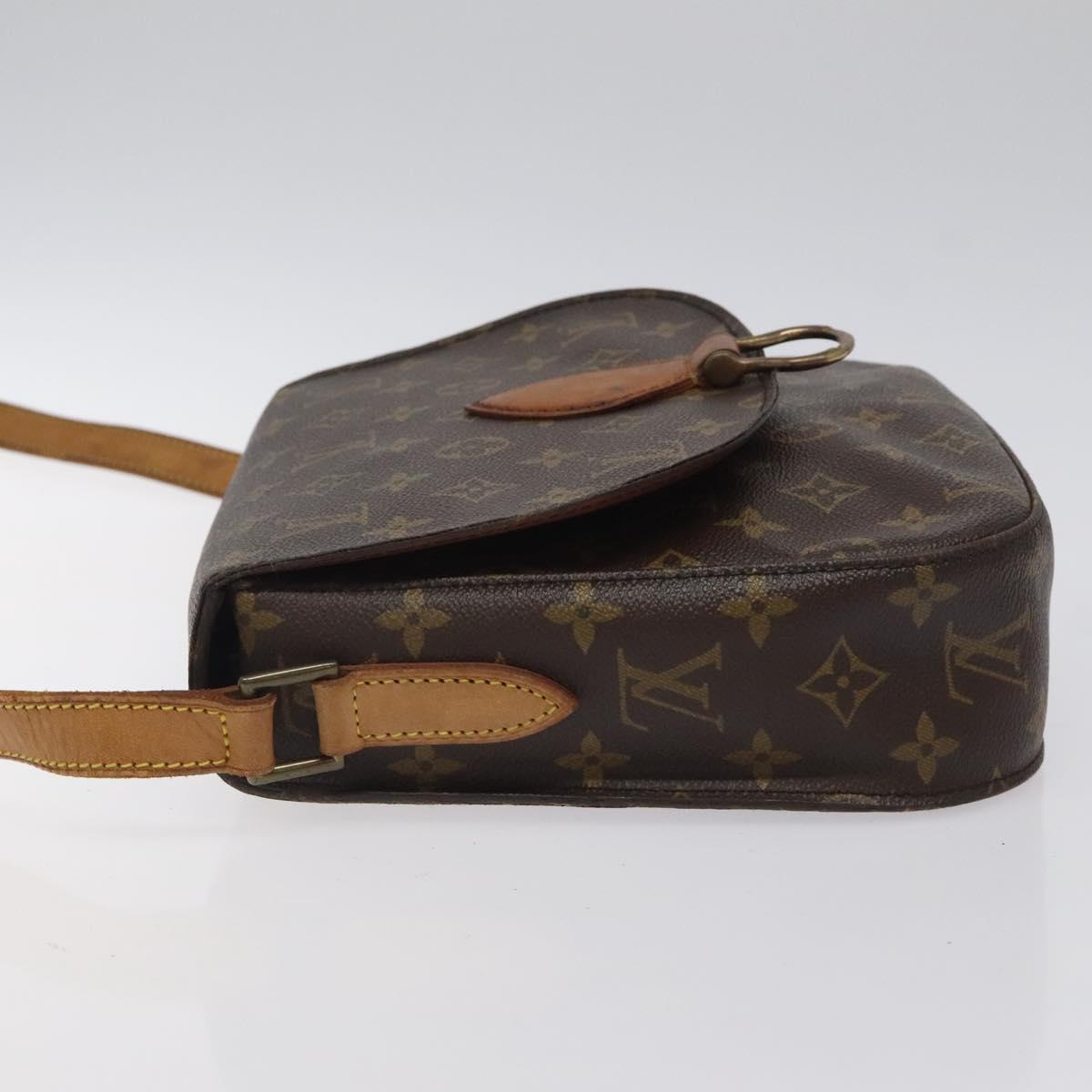 LOUIS VUITTON Monogram Monogram Saint Cloud GM Shoulder Bag M51242 Auth 122651