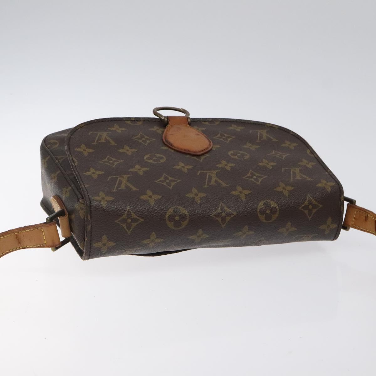 LOUIS VUITTON Monogram Monogram Saint Cloud GM Shoulder Bag M51242 Auth 122651