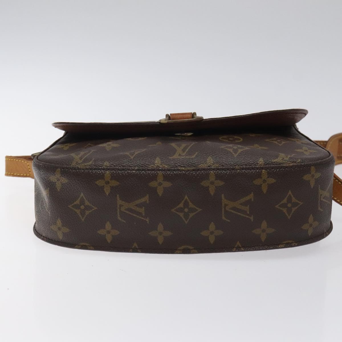 LOUIS VUITTON Monogram Monogram Saint Cloud GM Shoulder Bag M51242 Auth 122651