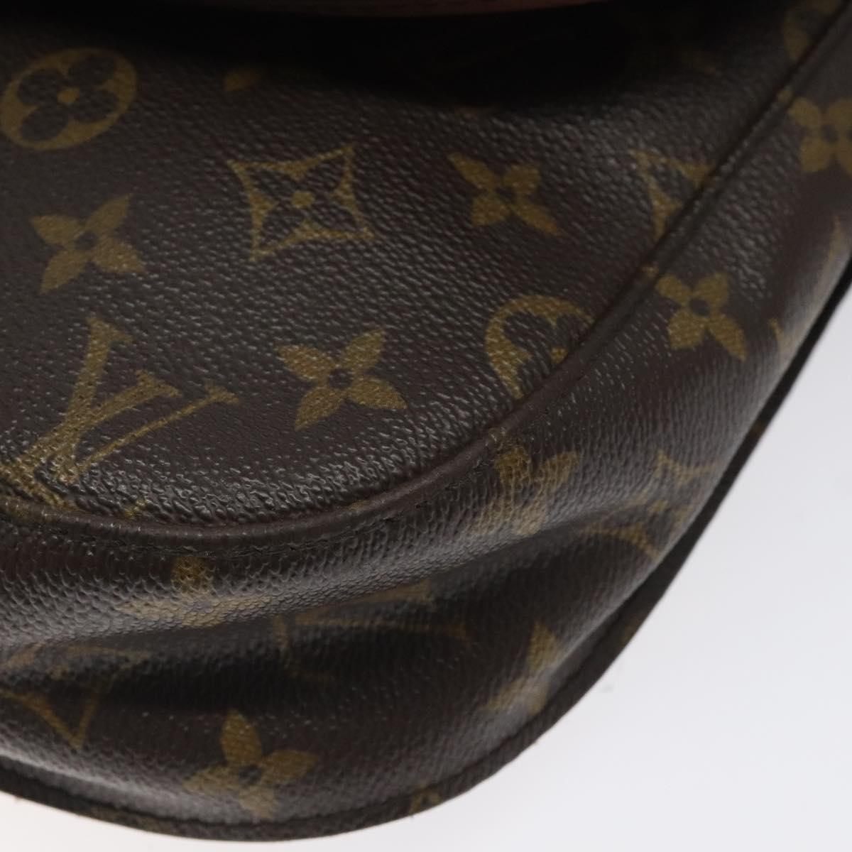 LOUIS VUITTON Monogram Monogram Saint Cloud GM Shoulder Bag M51242 Auth 122653