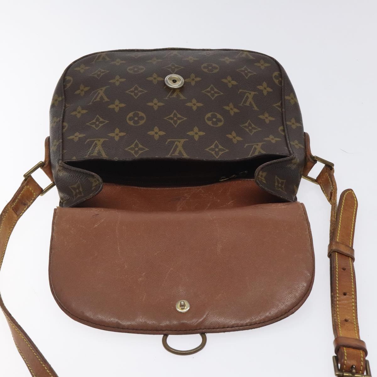 LOUIS VUITTON Monogram Monogram Saint Cloud GM Shoulder Bag M51242 Auth 122653