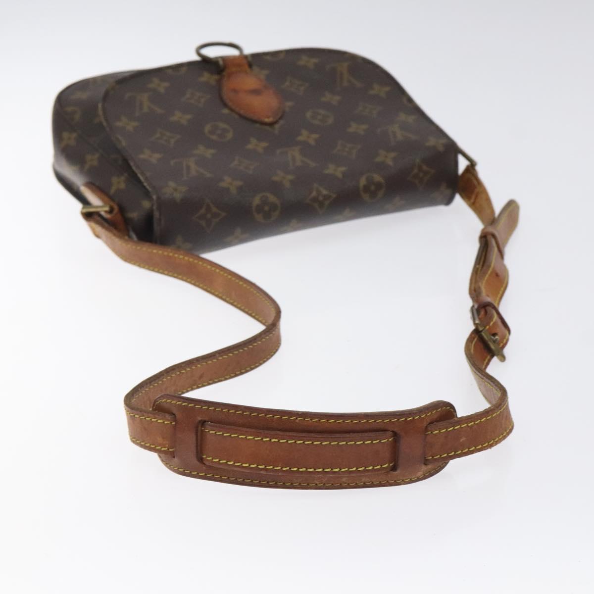 LOUIS VUITTON Monogram Monogram Saint Cloud GM Shoulder Bag M51242 Auth 122653