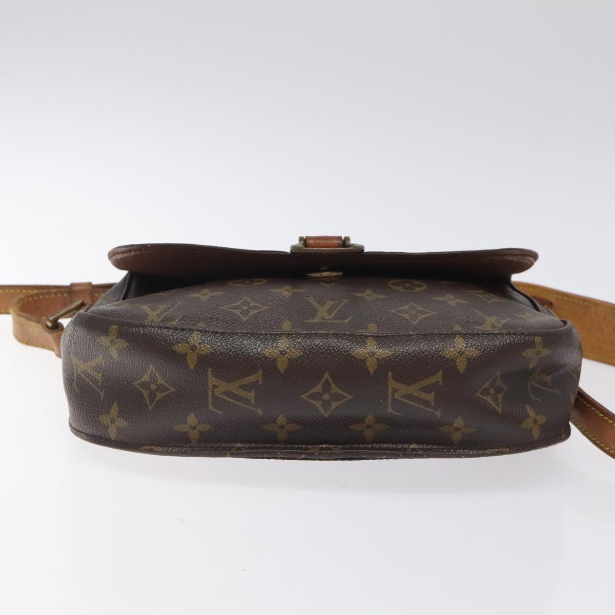 LOUIS VUITTON Monogram Monogram Saint Cloud GM Shoulder Bag M51242 Auth 122653