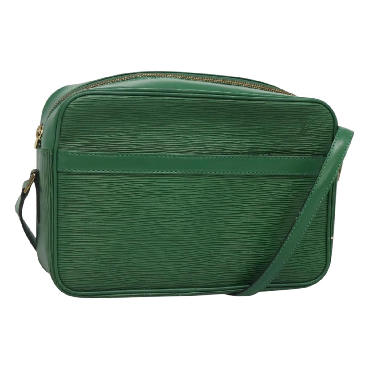 LOUIS VUITTON Epi Trocadero 27 Shoulder Bag Green M52314 LV Auth 122668