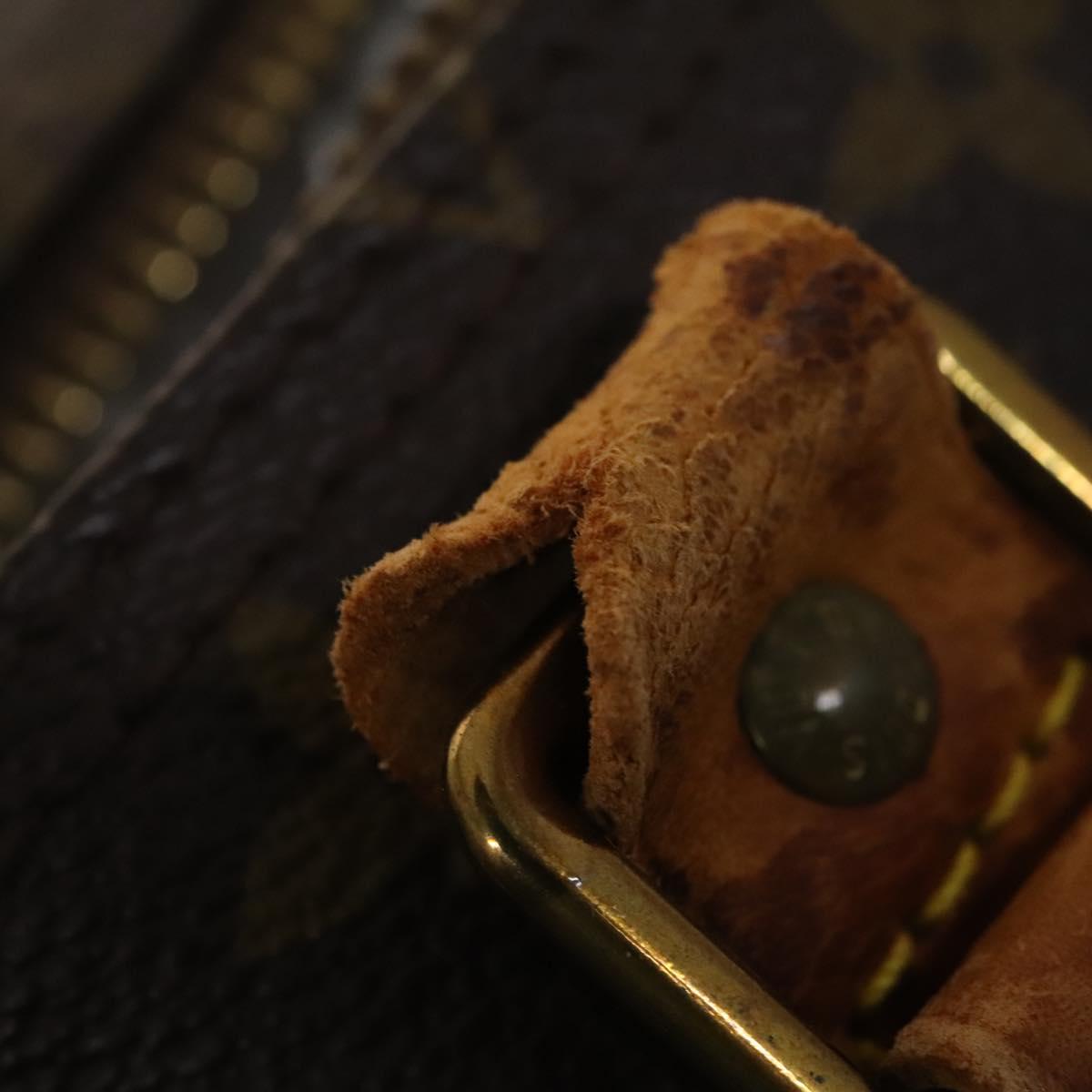 LOUIS VUITTON Monogram Keepall 55 Boston Bag M41424 LV Auth 122735