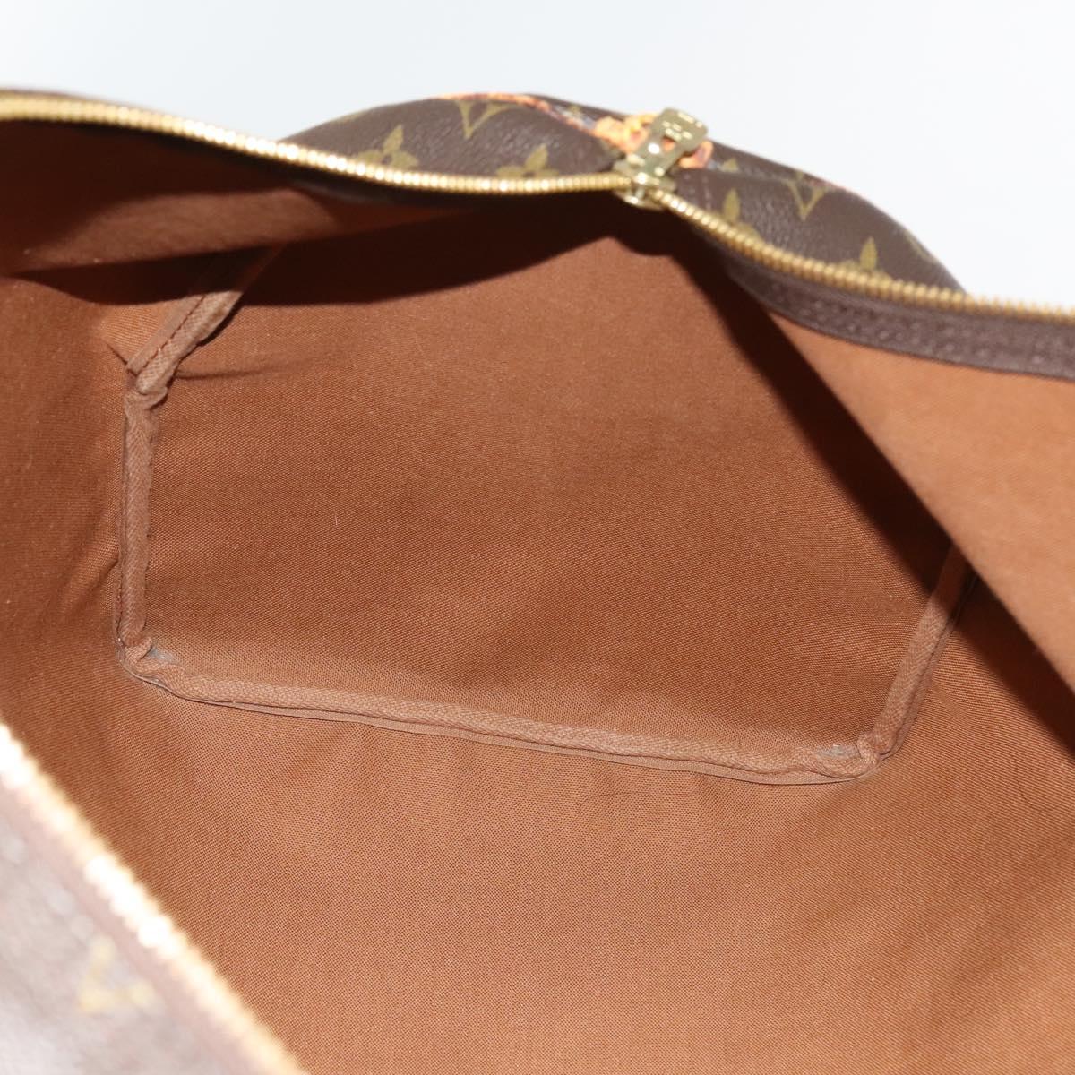 LOUIS VUITTON Monogram Keepall 55 Boston Bag M41424 LV Auth 122735