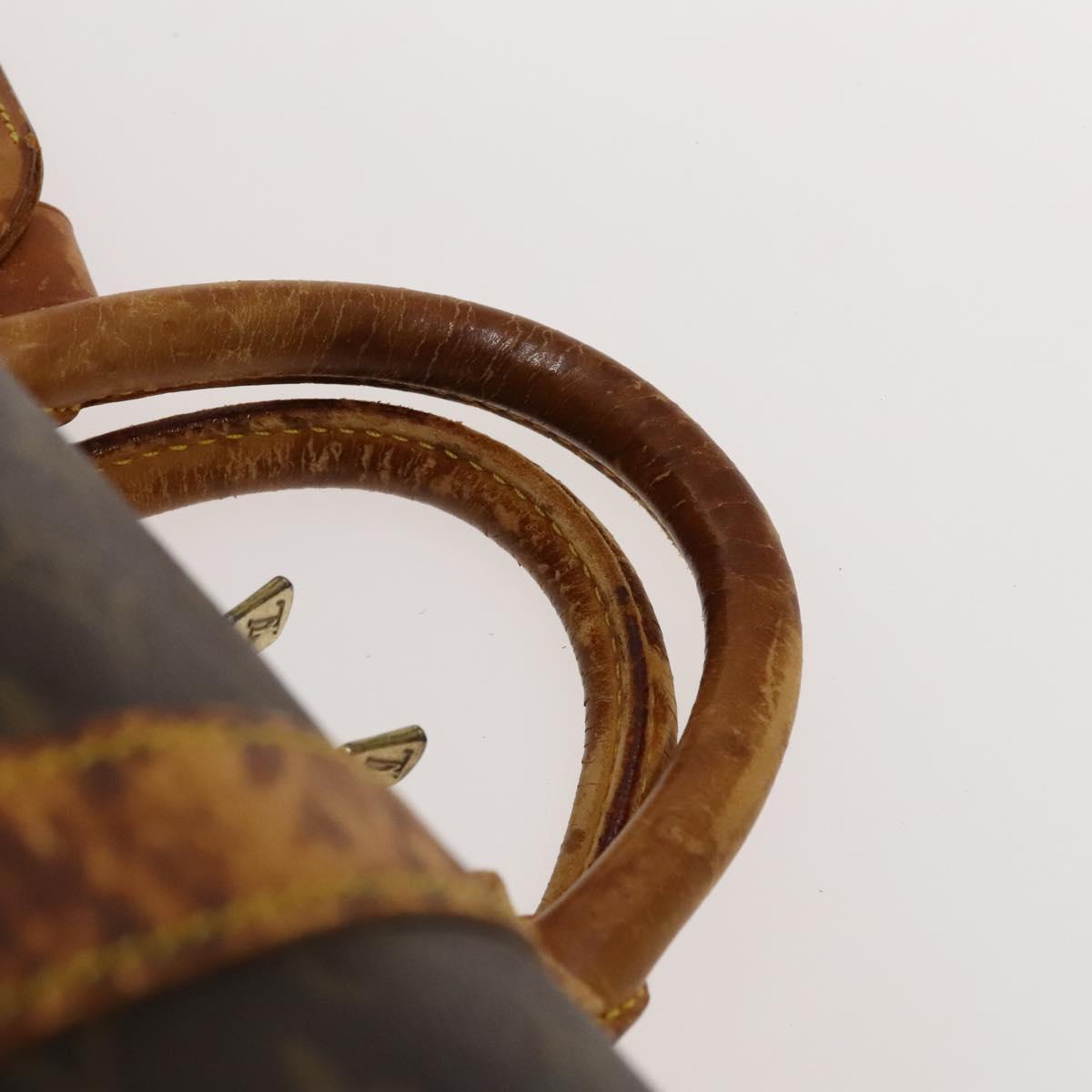 LOUIS VUITTON Monogram Keepall 55 Boston Bag M41424 LV Auth 122735