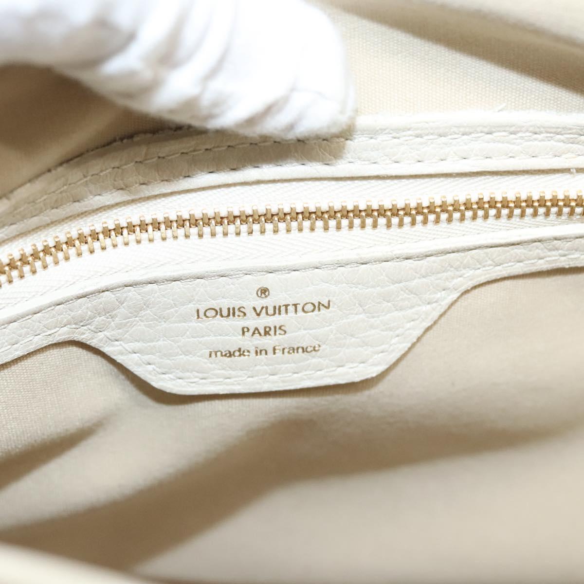 LOUIS VUITTON Monogram Mini Lin Bucket PM Shoulder Bag Dunne M95316 Auth 122741