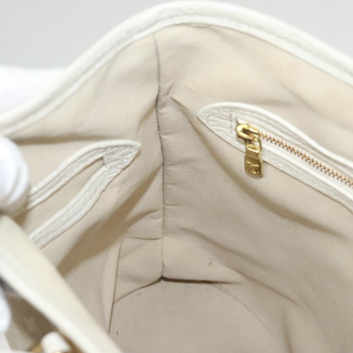 LOUIS VUITTON Monogram Mini Lin Bucket PM Shoulder Bag Dunne M95316 Auth 122741