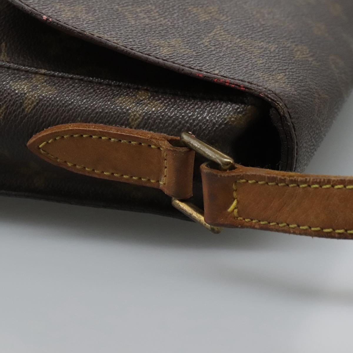 LOUIS VUITTON Monogram Saint Cloud GM Shoulder Bag M51242 LV Auth 122752