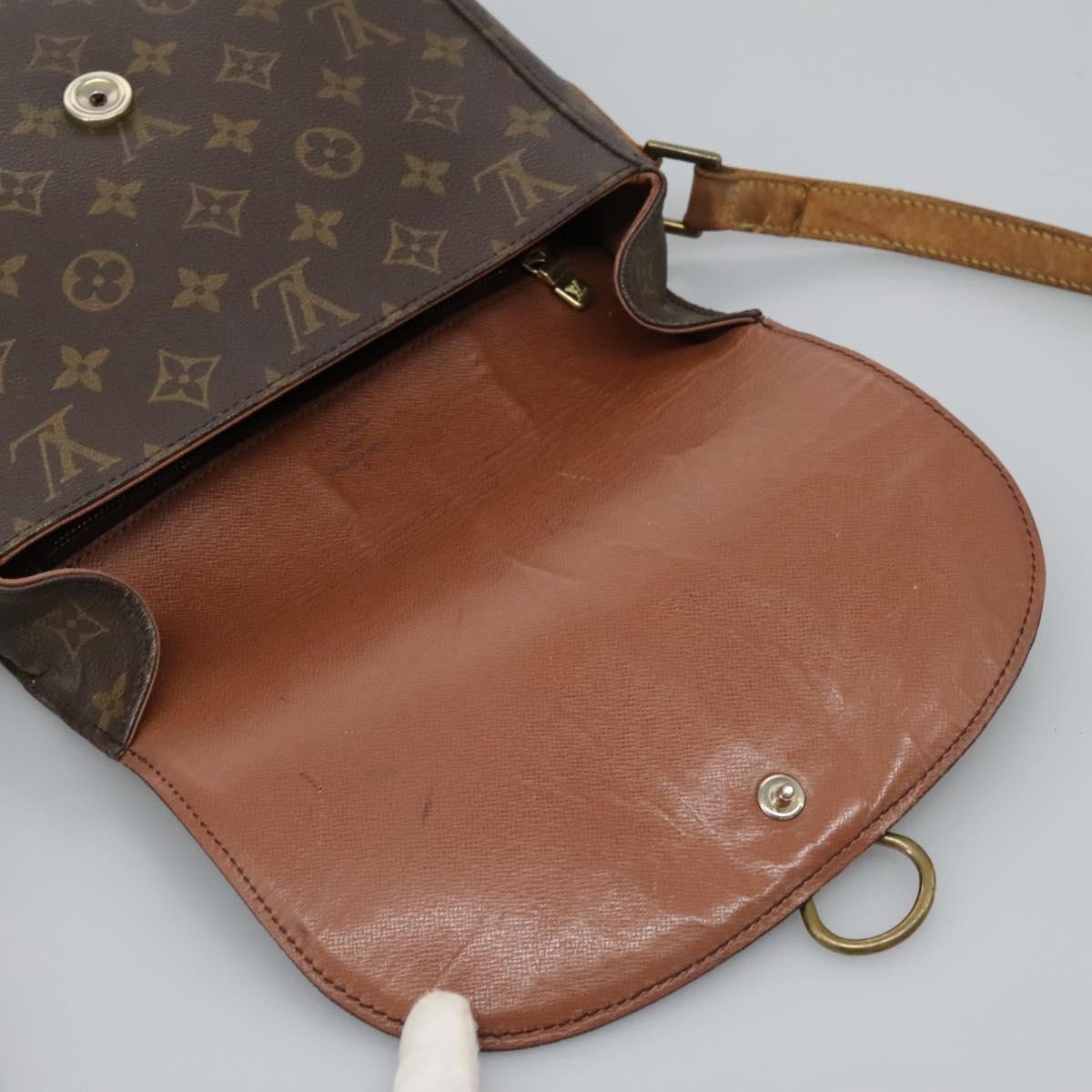 LOUIS VUITTON Monogram Saint Cloud GM Shoulder Bag M51242 LV Auth 122752