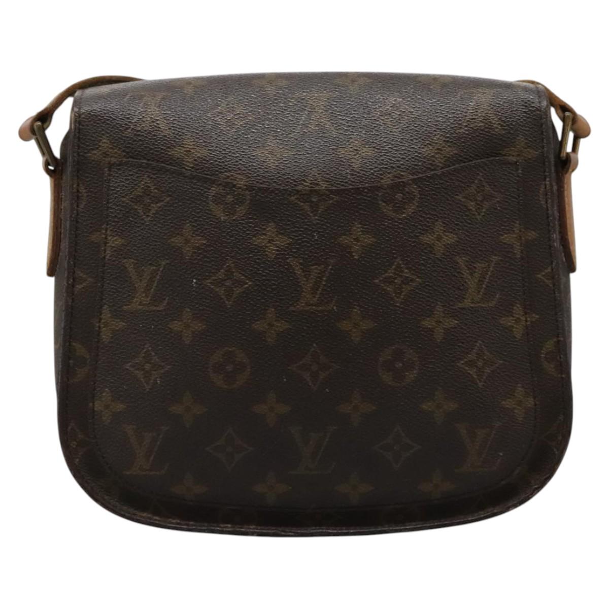 LOUIS VUITTON Monogram Saint Cloud GM Shoulder Bag M51242 LV Auth 122752