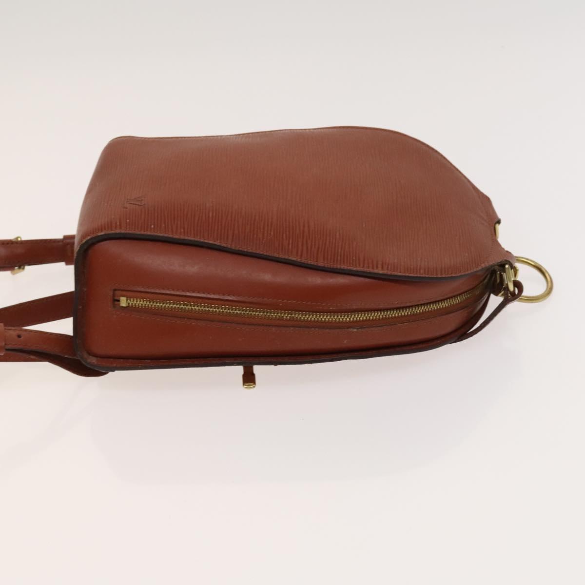 LOUIS VUITTON Epi Mabillon Backpack Brown M52233 LV Auth 122788