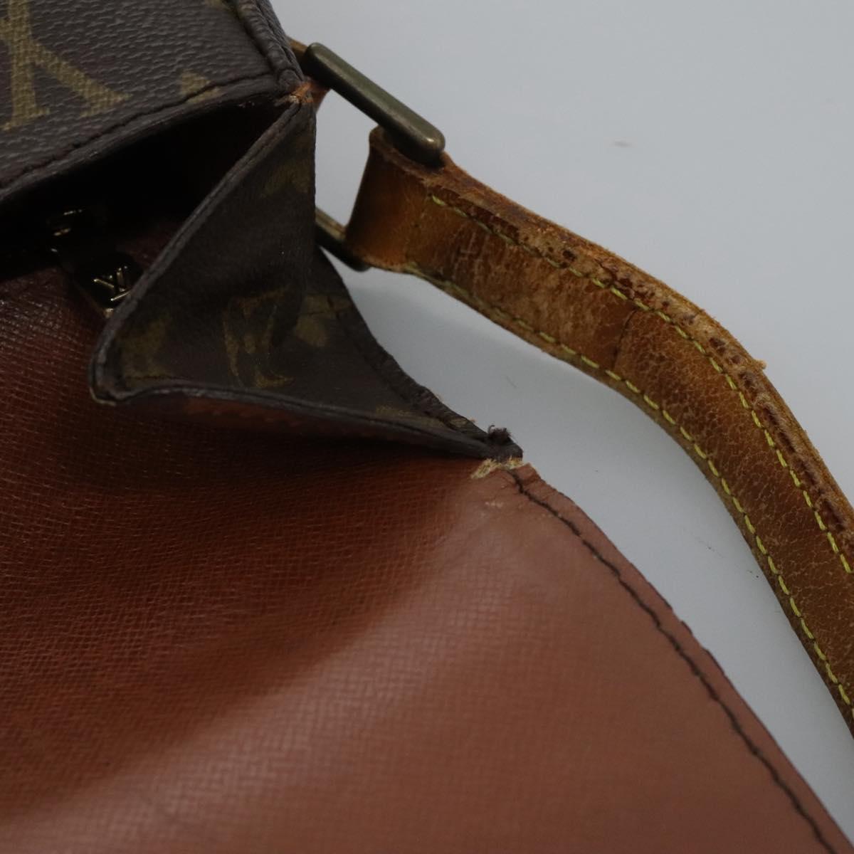 LOUIS VUITTON Monogram Saint Cloud GM Shoulder Bag M51242 LV Auth 122795