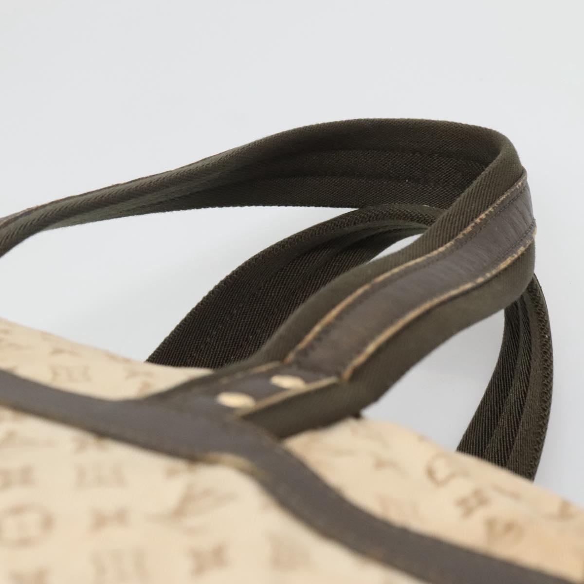 LOUIS VUITTON Monogram Mini Josephine GM Hand Bag Khaki M92310 LV Auth 122829