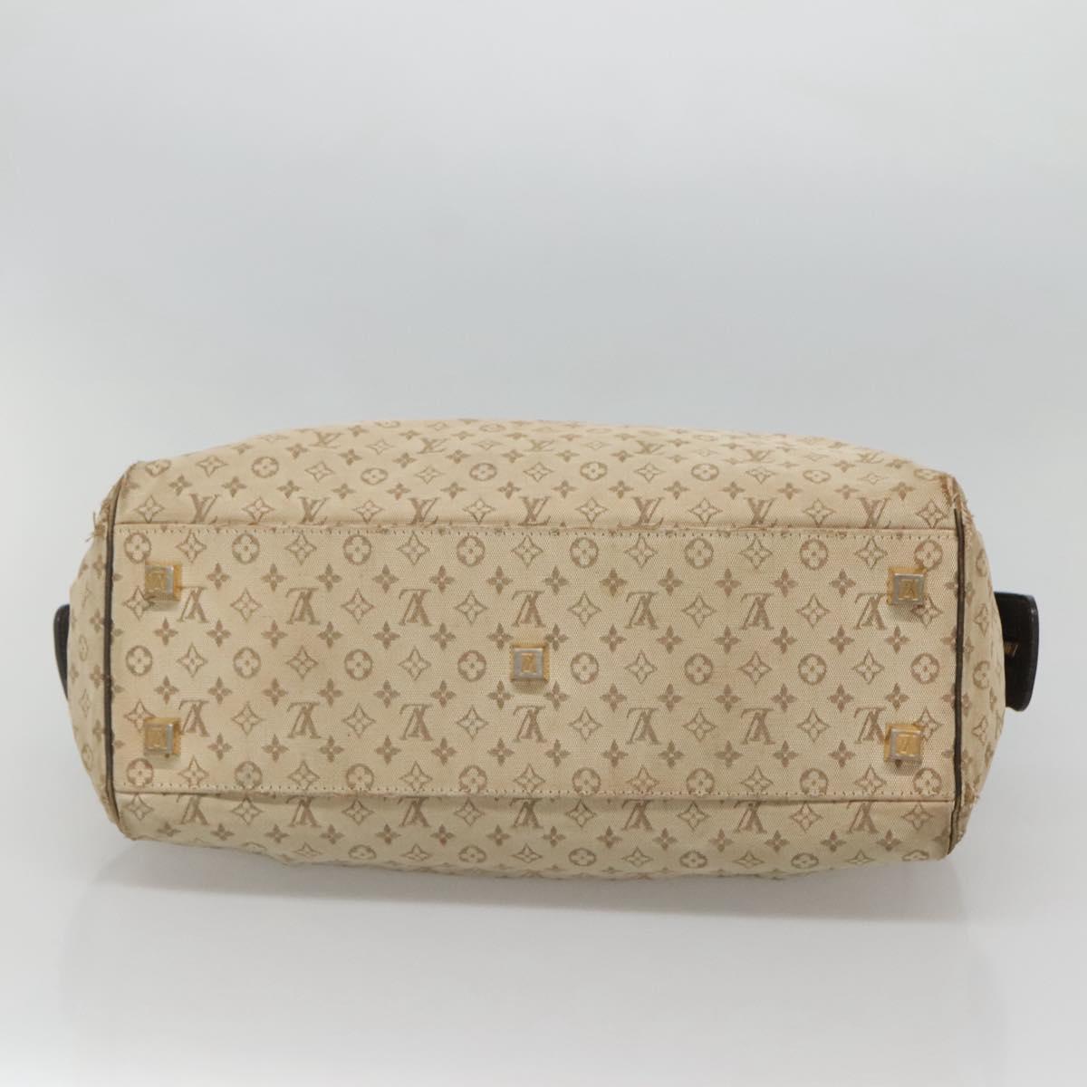 LOUIS VUITTON Monogram Mini Josephine GM Hand Bag Khaki M92310 LV Auth 122829