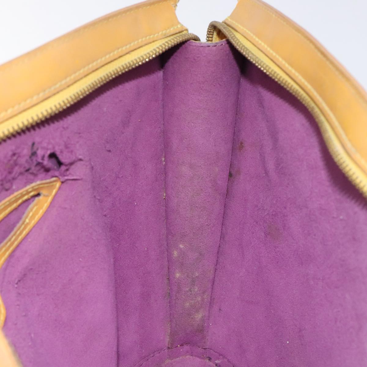 LOUIS VUITTON Epi Saint Jacques Hand Bag Yellow M52279 LV Auth 122838