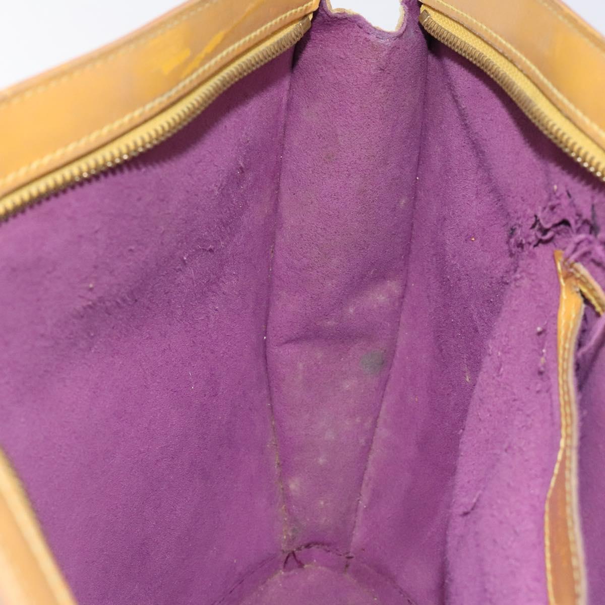 LOUIS VUITTON Epi Saint Jacques Hand Bag Yellow M52279 LV Auth 122838