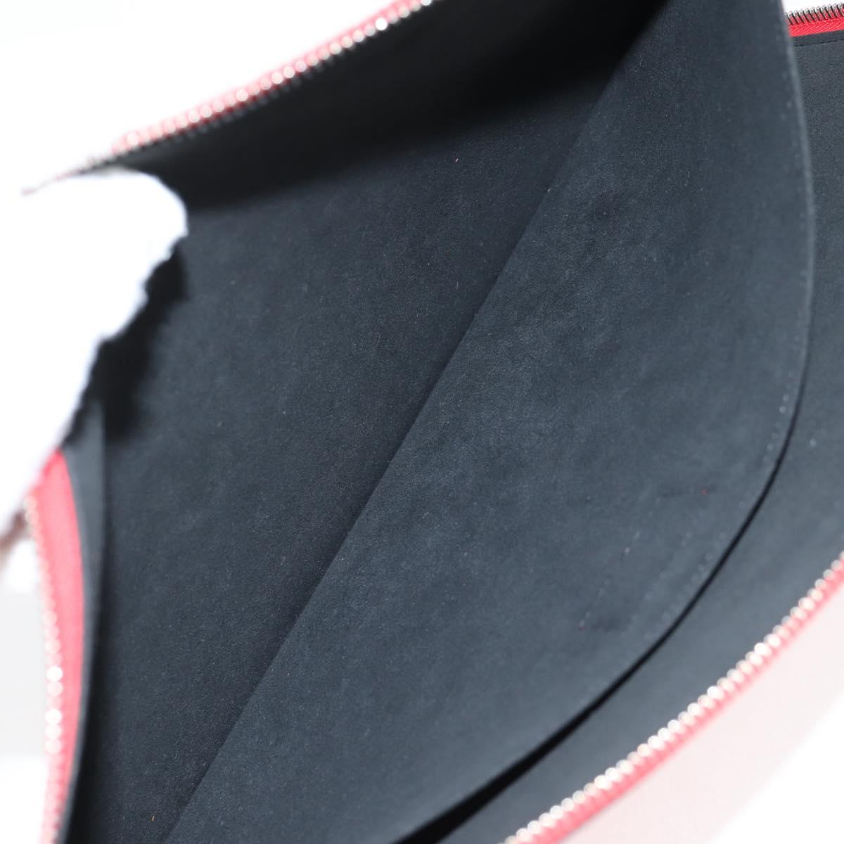 LOUIS VUITTON Epi Supreme Pochette Jules GM Bag Red White M67722 Auth 122842M