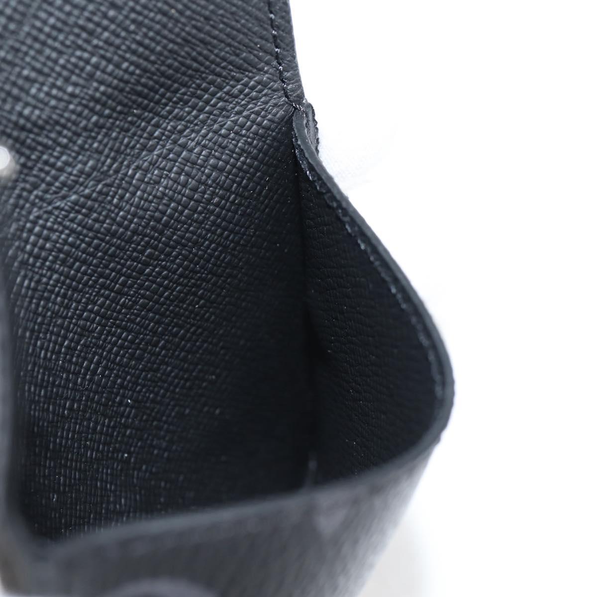 LOUIS VUITTON Monogram Eclipse Porte Cartes On Strap M83155 LV Auth 122851