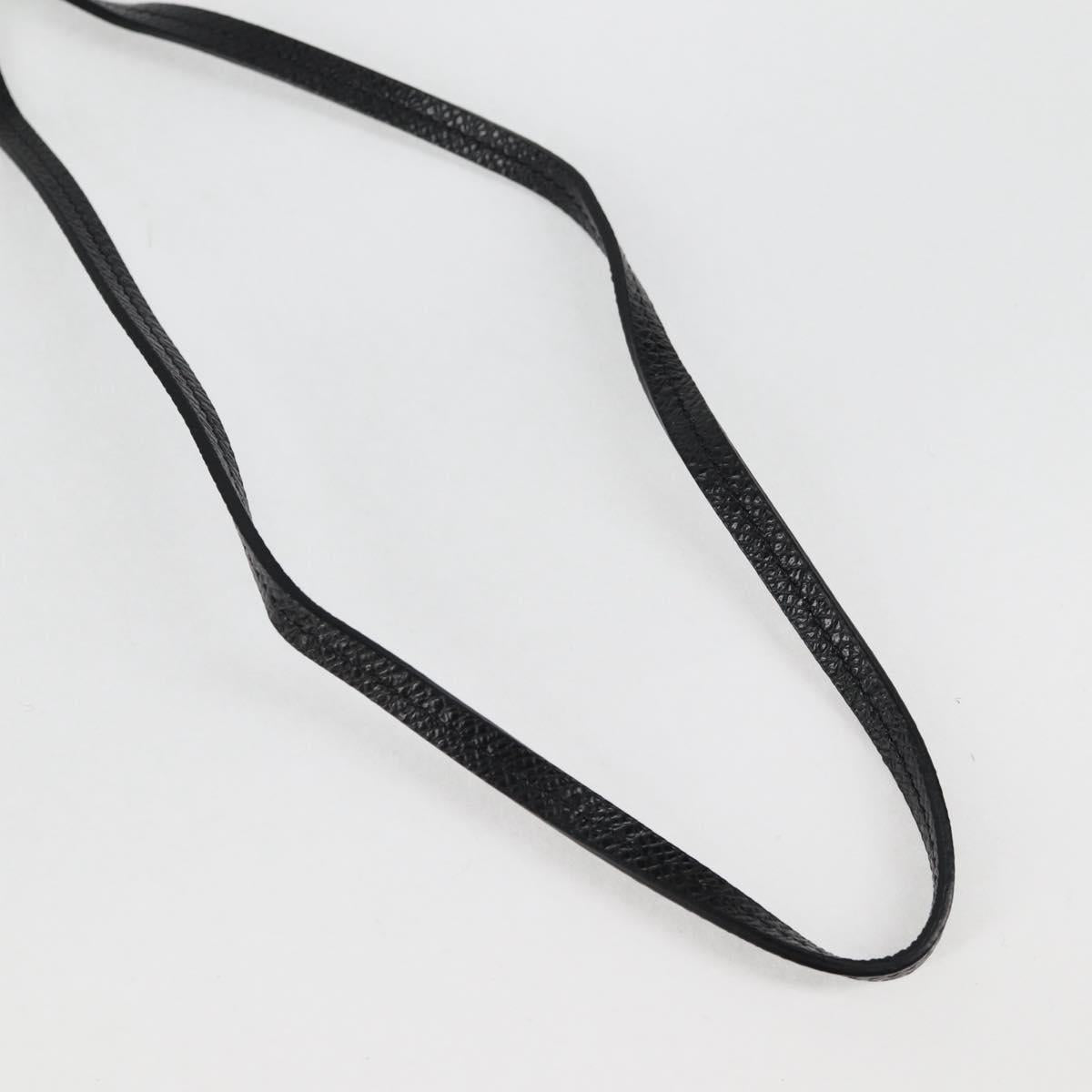 LOUIS VUITTON Monogram Eclipse Porte Cartes On Strap M83155 LV Auth 122851