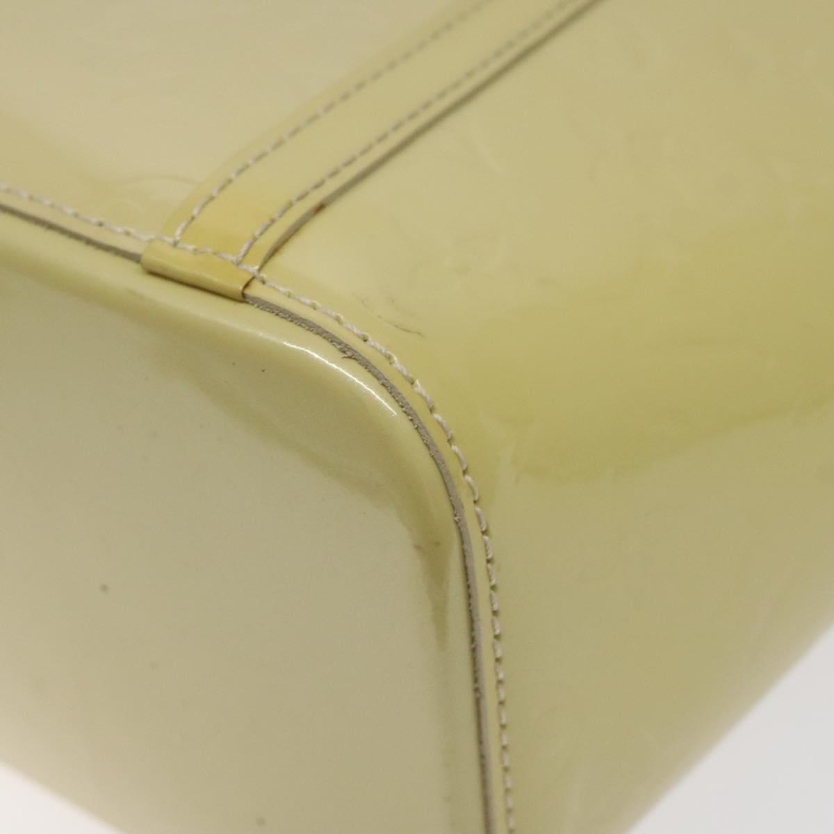 LOUIS VUITTON Monogram Vernis Avalon MM Tote Bag Broncorail M91743 Auth 122863