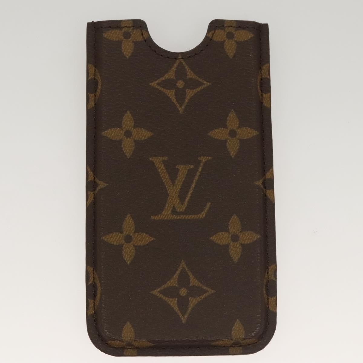 LOUIS VUITTON Damier Ebene Monogram Damier Azur iPhone Case 3 Set LV Auth 122874