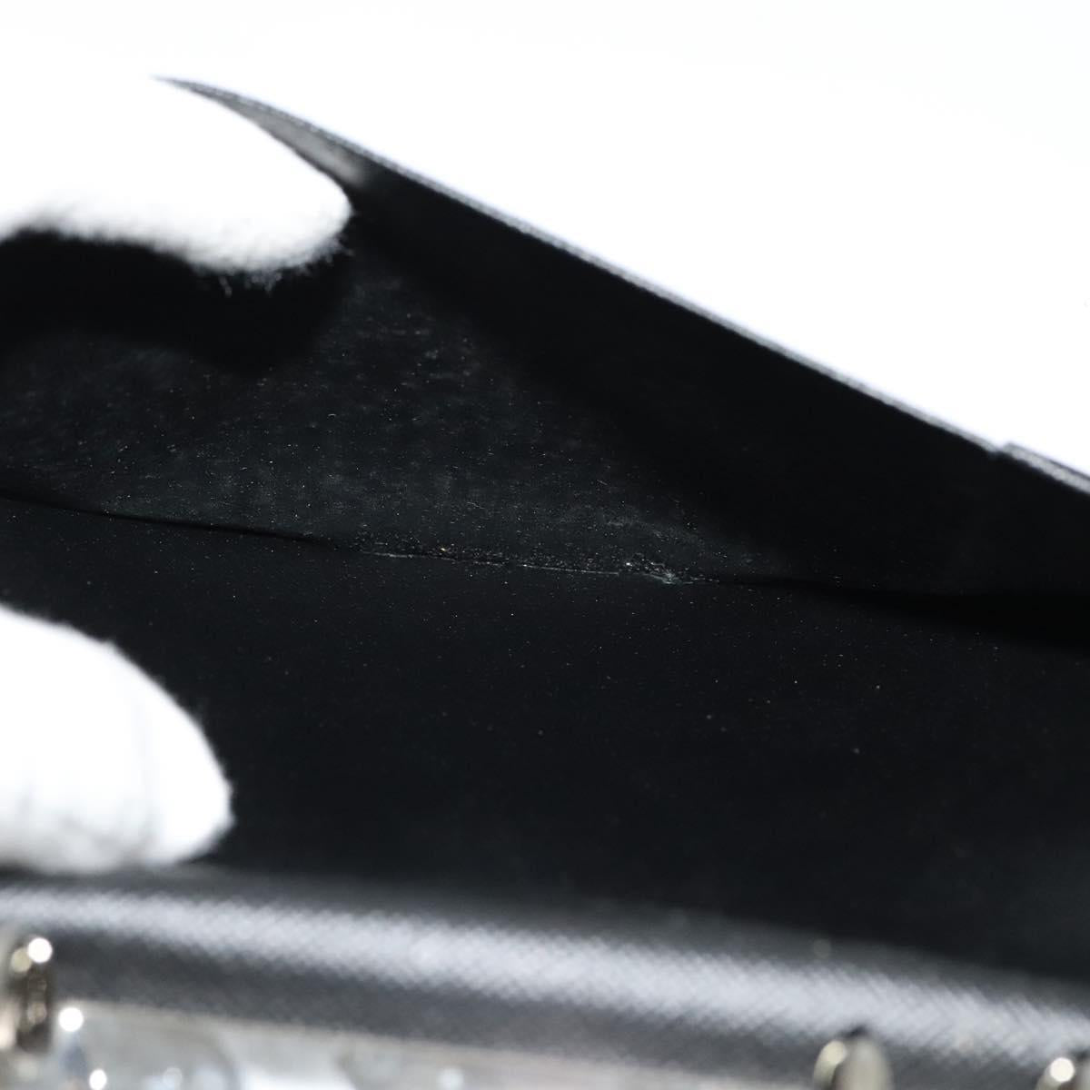 LOUIS VUITTON Taiga Agenda GM Day Planner Cover Black R20232 LV Auth 122939