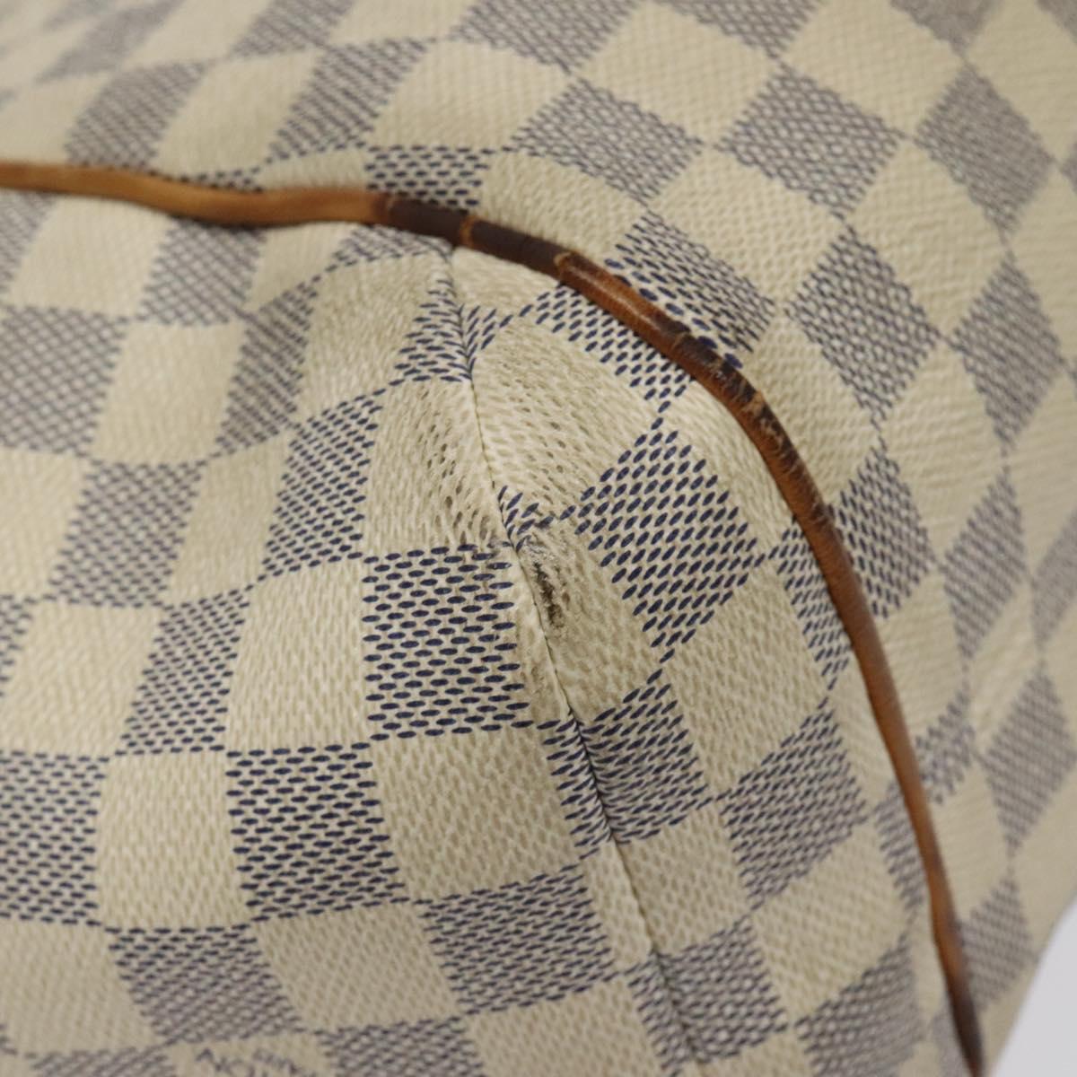 LOUIS VUITTON Damier Azur Totally PM Tote Bag N51261 LV Auth 122998