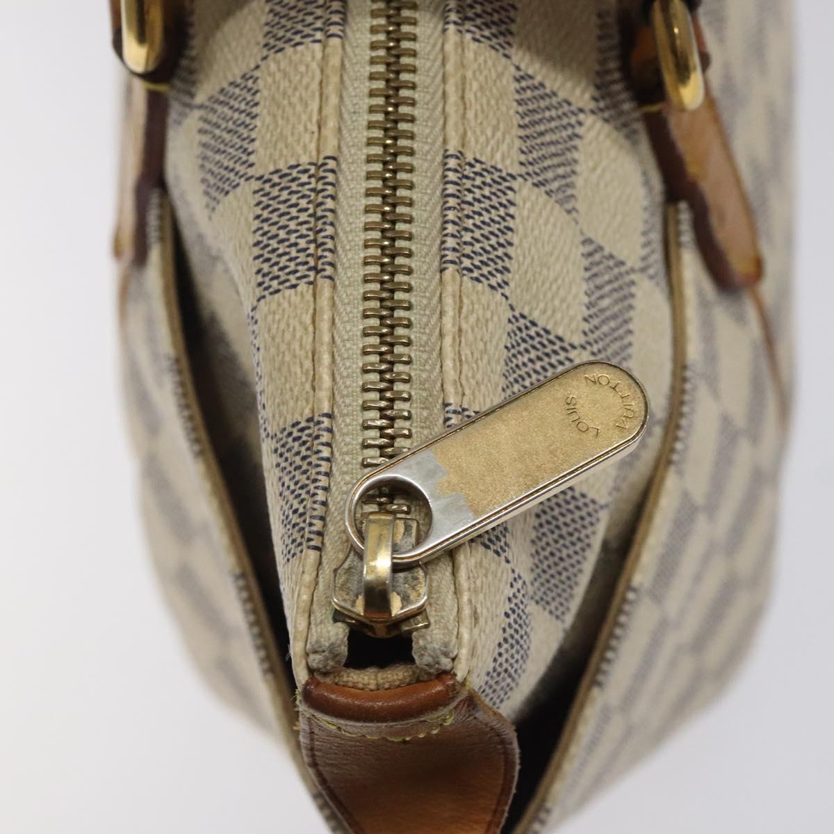 LOUIS VUITTON Damier Azur Totally PM Tote Bag N51261 LV Auth 122998