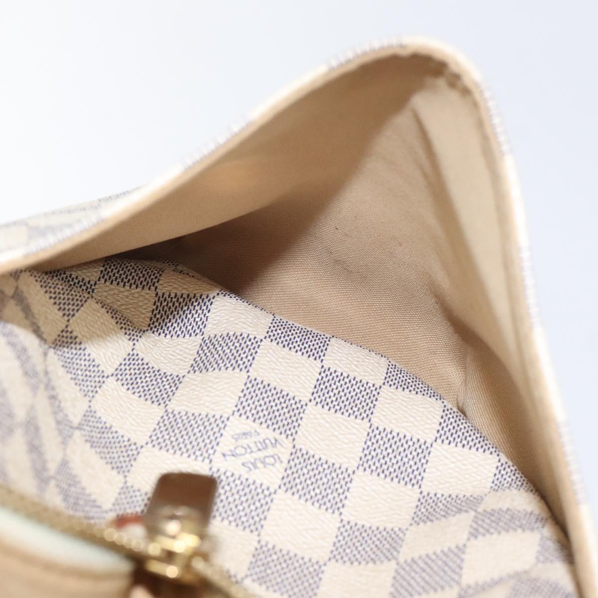LOUIS VUITTON Damier Azur Totally PM Tote Bag N51261 LV Auth 122998