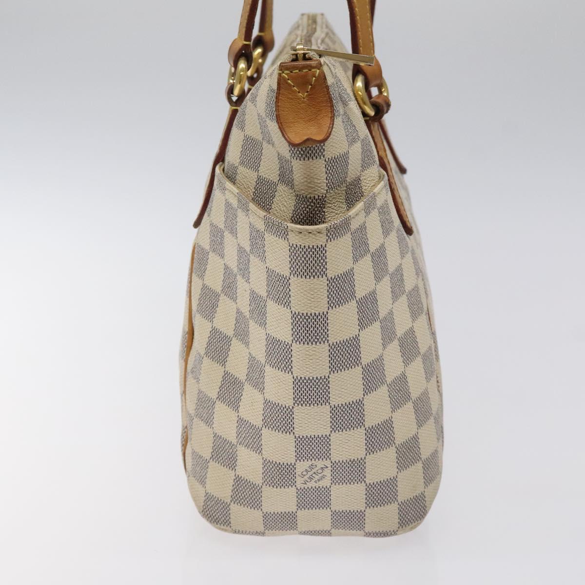 LOUIS VUITTON Damier Azur Totally PM Tote Bag N51261 LV Auth 122998