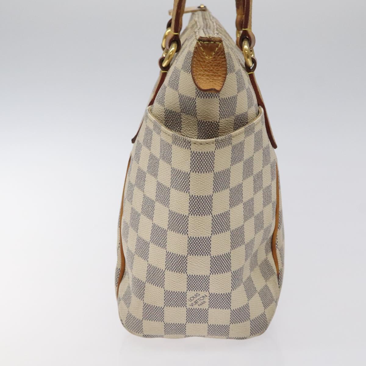 LOUIS VUITTON Damier Azur Totally PM Tote Bag N51261 LV Auth 122998