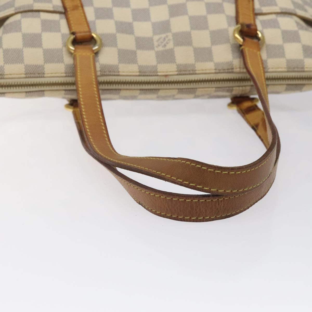 LOUIS VUITTON Damier Azur Totally PM Tote Bag N51261 LV Auth 122998