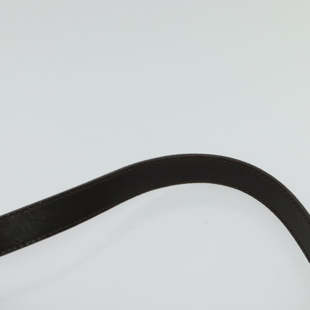 BURBERRY Nova Check Accessory Pouch PVC Beige Auth 123036