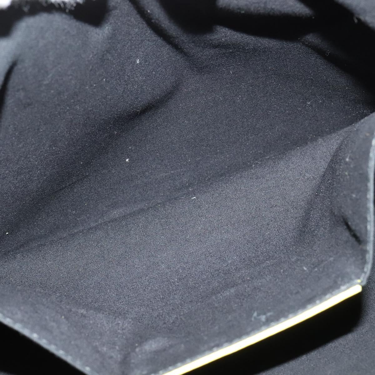 BALENCIAGA Supermarket Clutch Bag Leather Yellow Silver 506794 Auth 123043