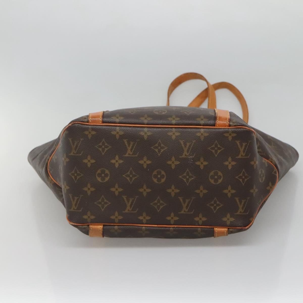 LOUIS VUITTON Monogram Sac Shopping Tote Bag M51108 LV Auth 123056