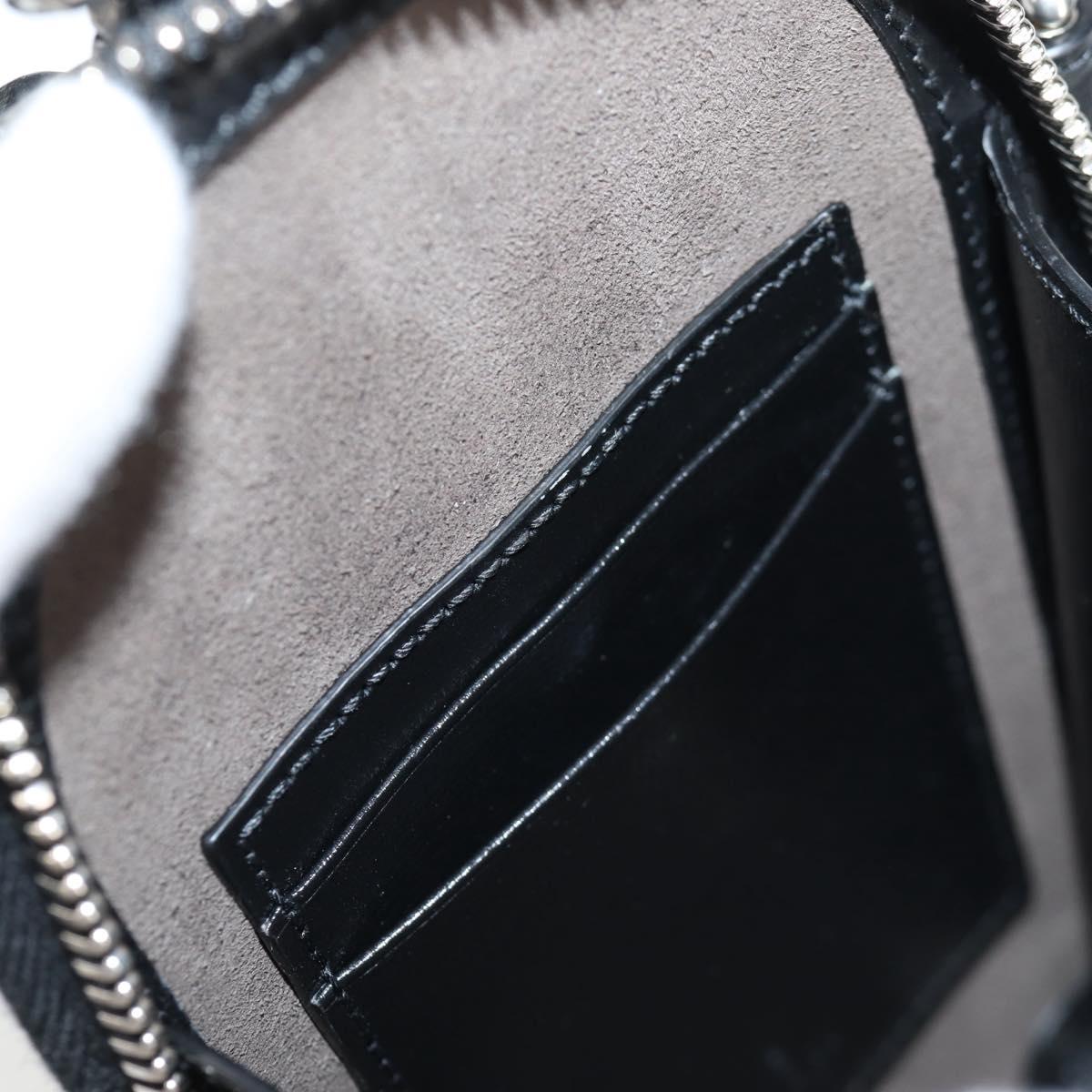 GUCCI GG Supreme Shoulder Bag PVC Black Auth 123066M