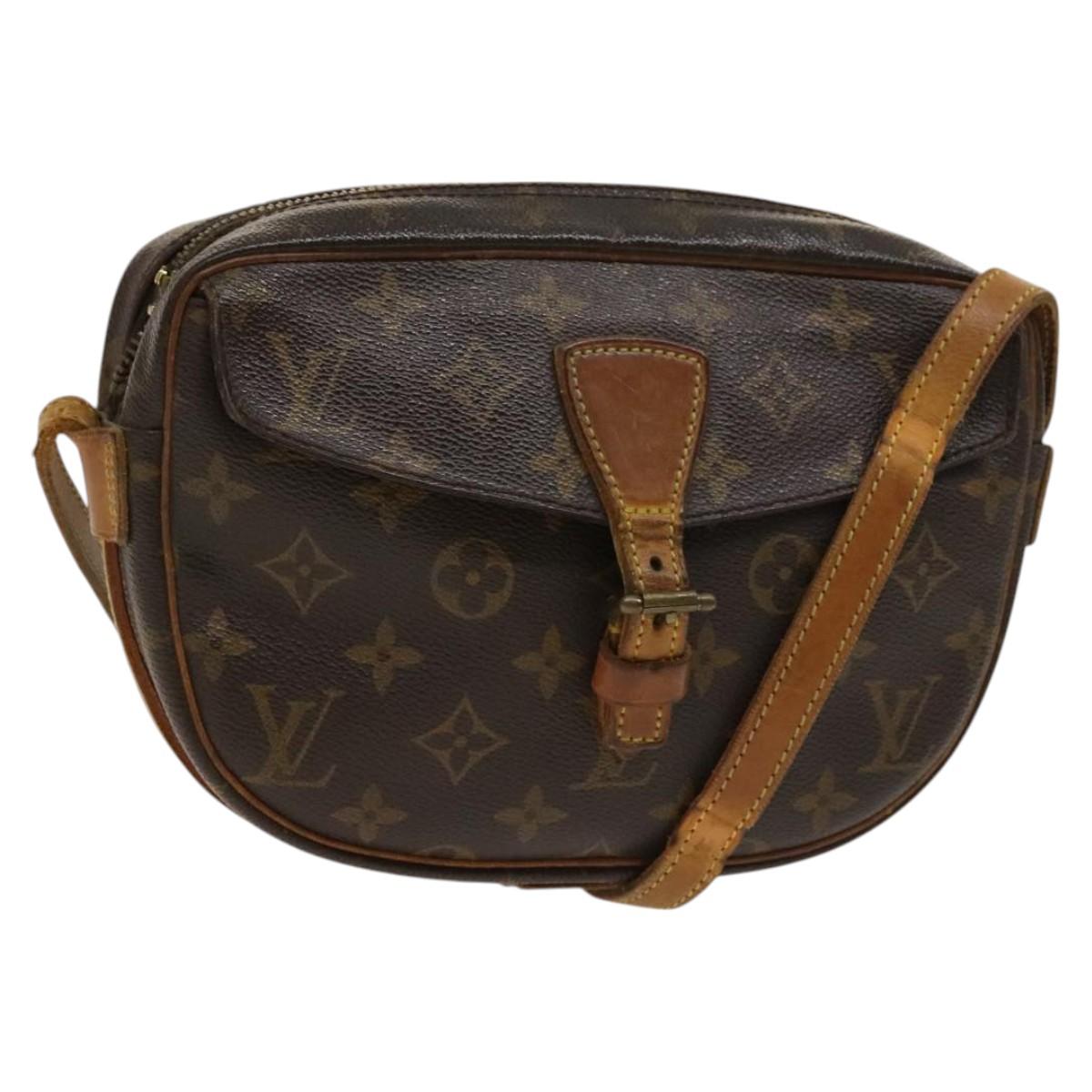LOUIS VUITTON Monogram Jeune Fille PM Shoulder Bag M51227 LV Auth 123117